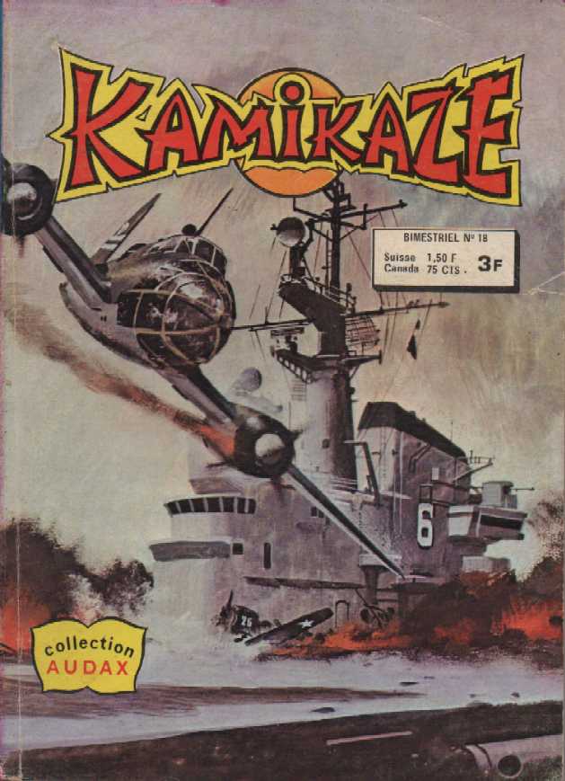 Scan de la Couverture Kamikaze n 18